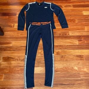 Helly Hansen Baselayer Too and Bottom Size 16